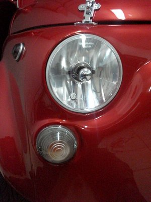 Faro vespa, e fanalino nero fumè