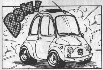 Fiat 500 nei cartoni