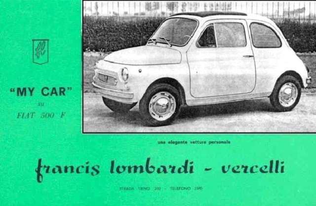 Fiat 500 Francis Lombardi