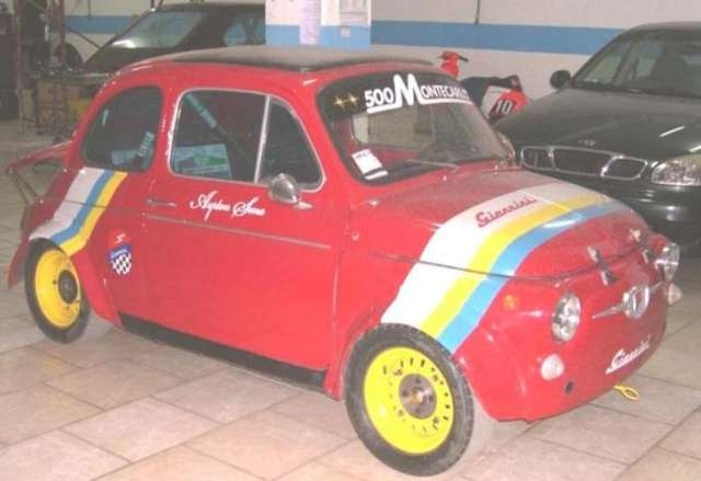 Fiat 500 gara