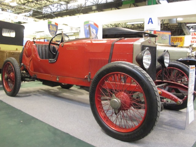 Diatto 20S Sport 1923 1996cc.<br />4 cilindri in linea 4 marce ; carrozzeria Sport Targa Florio